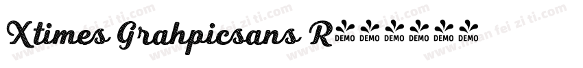 Xtimes Grahpicsans R字体转换